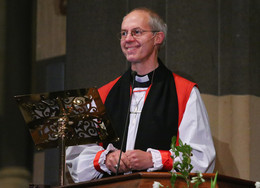 Archbishop of Canterbury, Justin Welby, at St Paul's Cathedral Melbourne